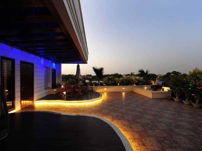 Custom Accent Lighting Installation