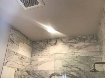Shower Light Installation